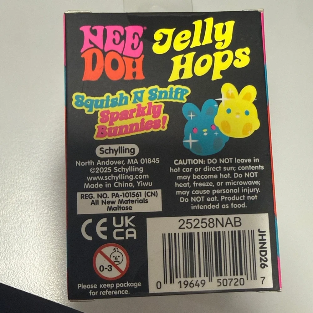 NEEDOH pink jelly hops super solid squish nwt - Picture 2 of 3